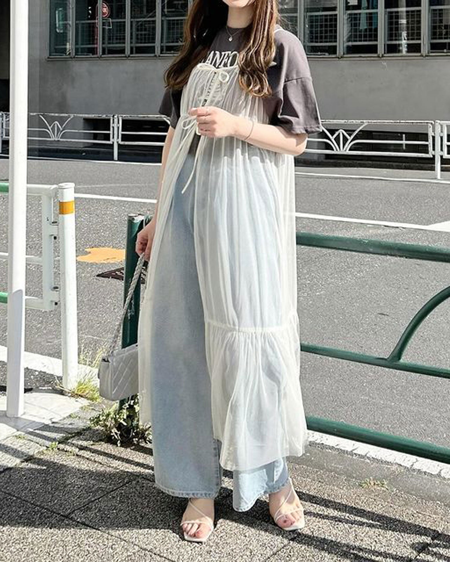 リボンチュールキャミワンピース｜INGNI(イング) 公式通販｜INGNI STORE