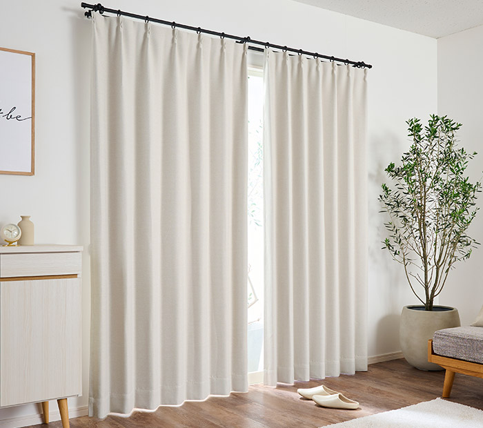 8色 やさしいカラーが魅力の1級遮光カーテン クリオ（D-1159