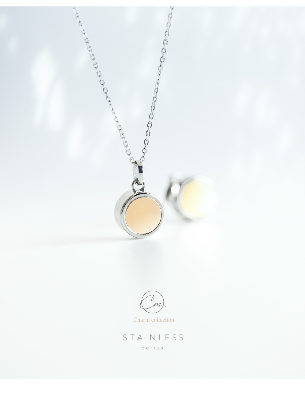 NEW】K18イエローゴールドxステンレス アッシュイン チャーム 日本製