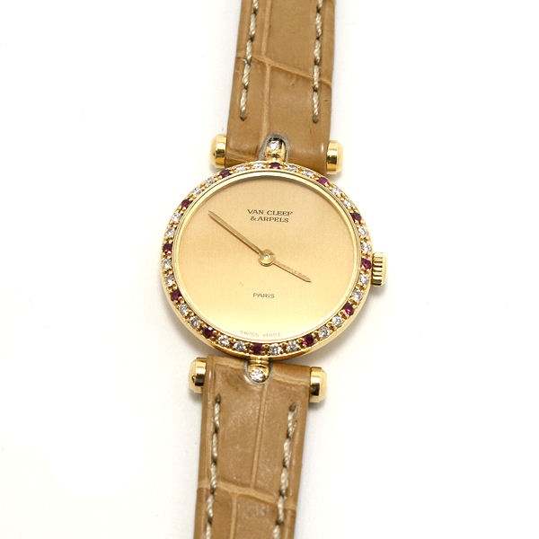ヴァンクリーフ（VAN CLEEF&ARPELS） ベルト交換 | 時計修理 宝石
