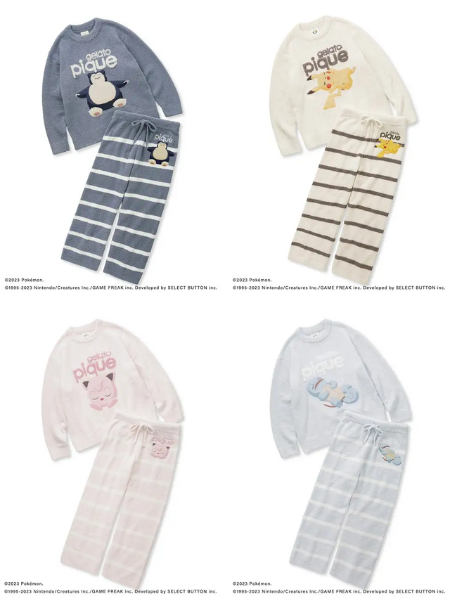 ポケモン スリープ』とジェラート ピケが初コラボ！ルームウェアやアイ