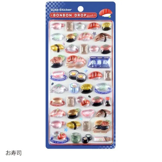 ボンボンドロップシールより和柄、churukiraシリーズなど全28柄が再販