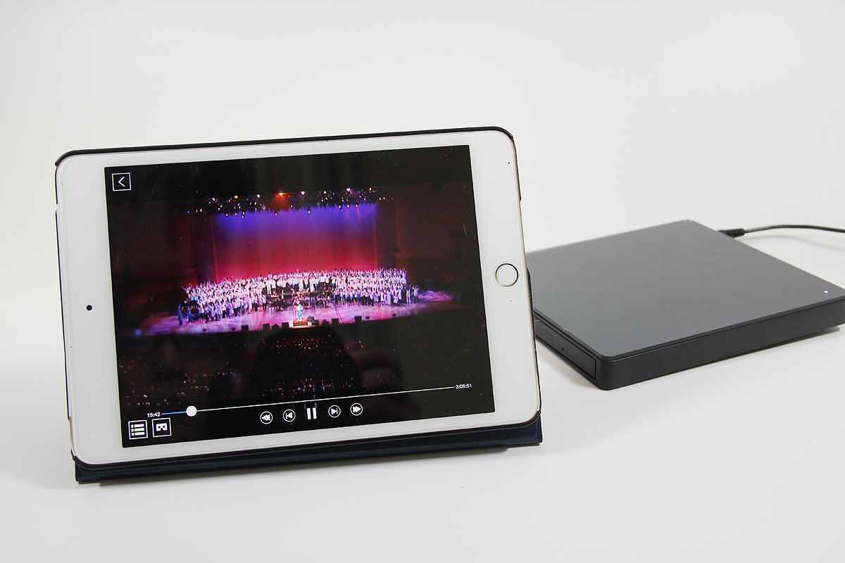 世界初！5GHz（11ac）ワイヤレス接続対応「DVDミレル」。いつでも