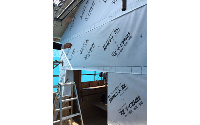 透湿・防水シート／遮熱・透湿・防水シート | 住宅資材 | 事業内容