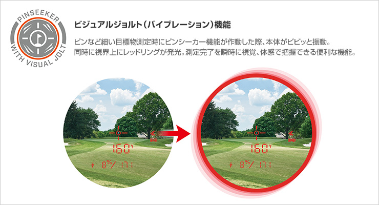 ピンシーカープロXEジョルト(PinSeeker Pro XE Jolt) Bushnell