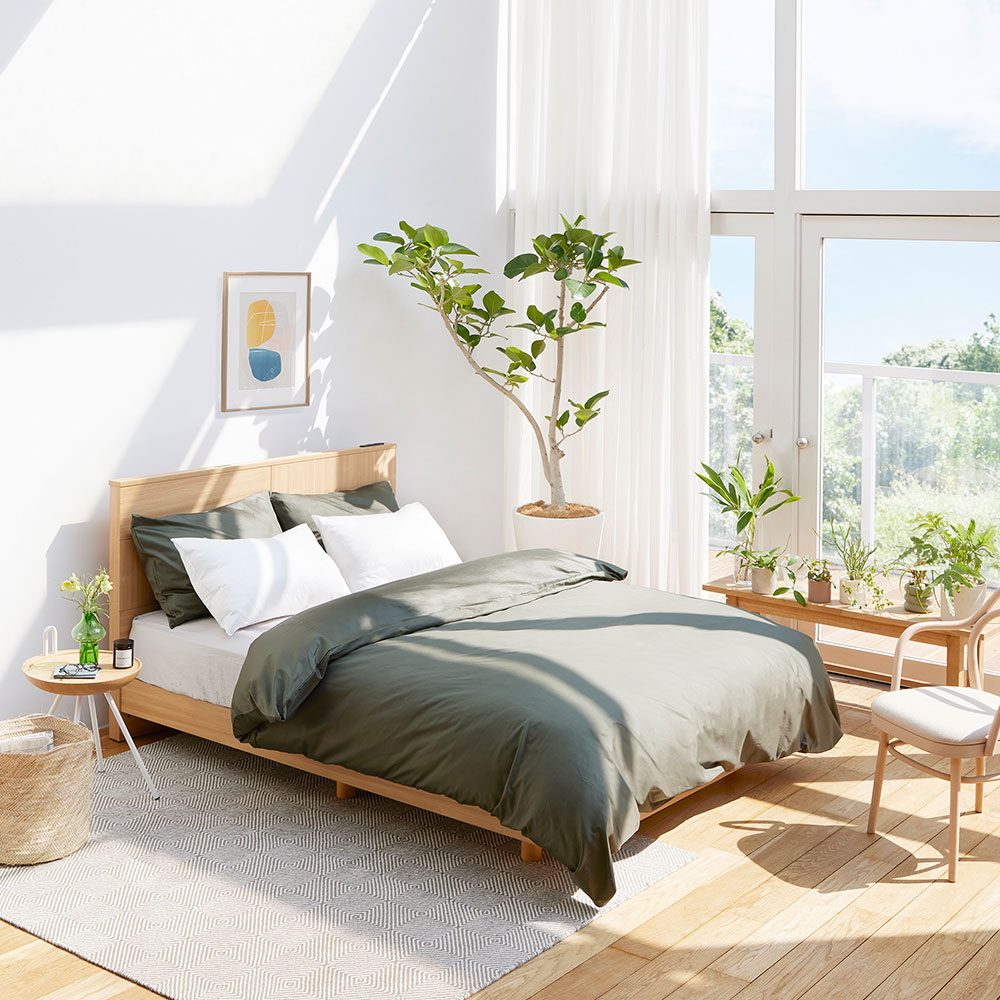 ボックスシーツ「エマ」マチ高43cm 綿 全5色 6サイズ | 【公式】大塚