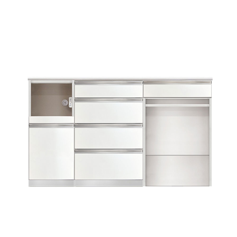 AYANO（綾野製作所）ダイニングボード「スタイン」下台オープンタイプ