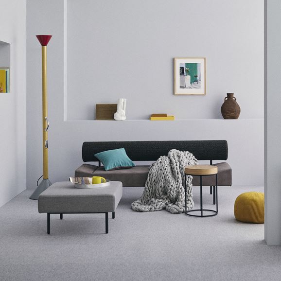 在庫品】DIVANCO OTTOMAN Light gray｜オットマン｜IDEE SHOP Online