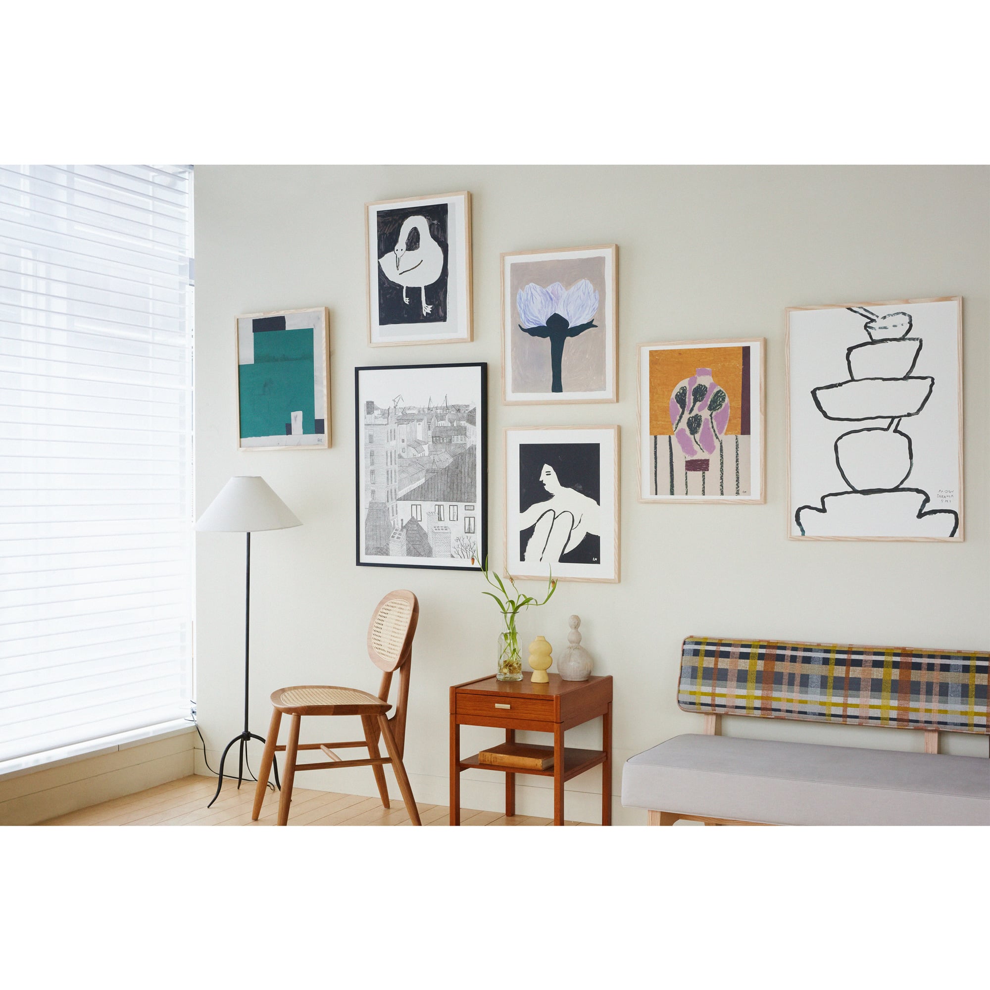 在庫限り】モグ・タカハシ「ON THE SOFA」#Fine Little Day｜ポスター