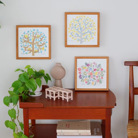 定番品】 BIRDS' WORDS 「TREE OF HOPE」 20 ナチュラルフレーム