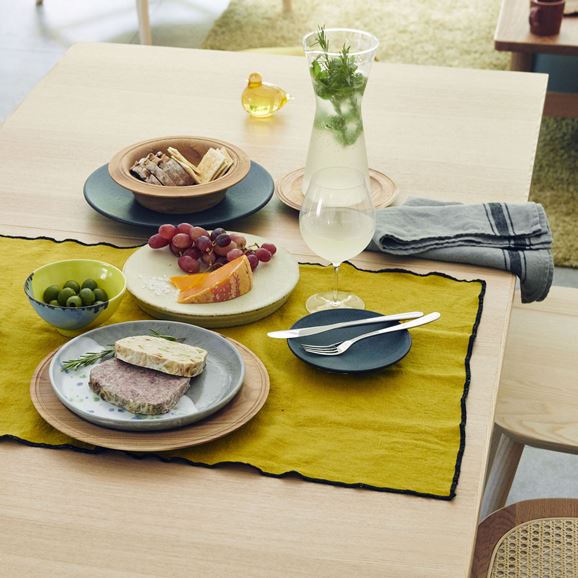 在庫限り】IDEE Woodturning プレート M chestnut｜プレート・ボウル