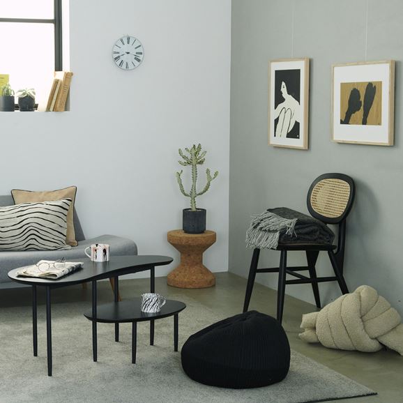 在庫限り】 MINI PUUF Cover Black×Gray MIX｜これまでに販売した商品