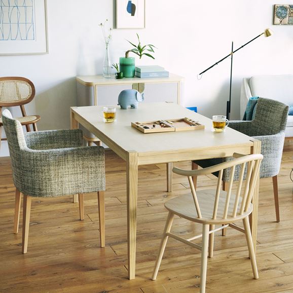 受注生産品】 ROUND ARM CHAIR F｜リビング・ダイニングチェア｜IDEE