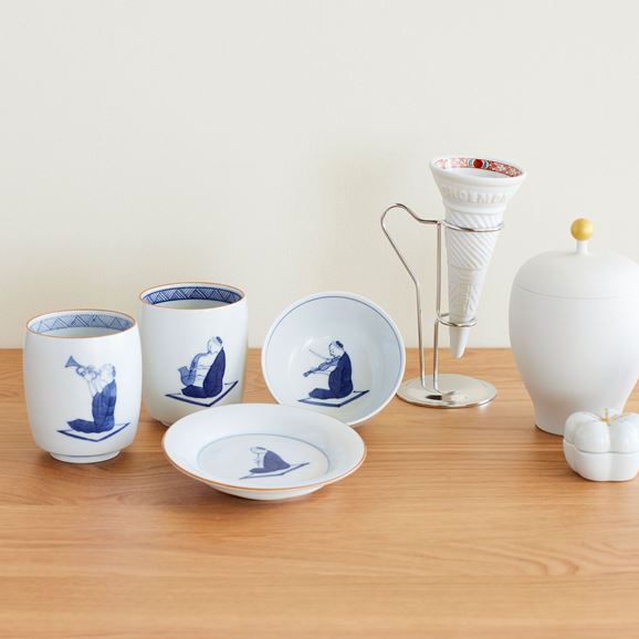 在庫限り】 上出長右衛門窯 汲出碗 笛吹 トロンボーン｜これまでに販売