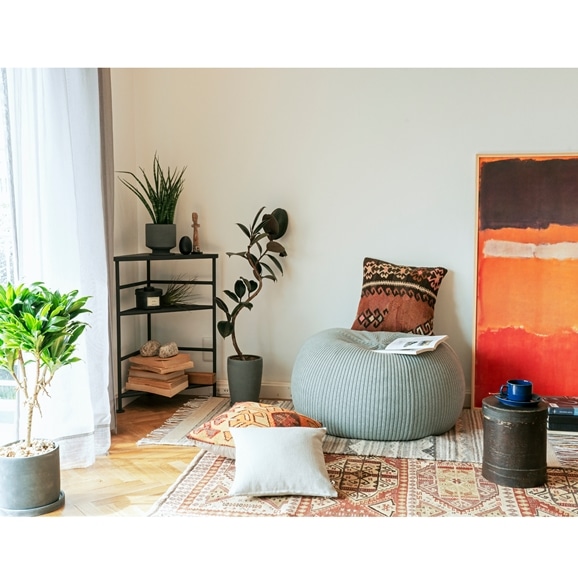 IDEE ビーズクッション2色 IDEE ビーズクッション2色