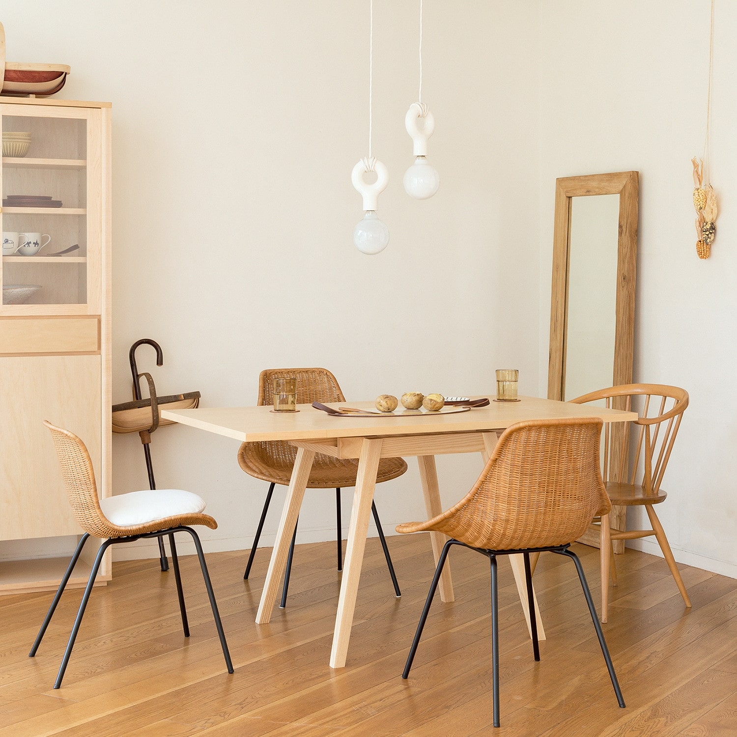 JATI TUA MIRROR M｜スタンドミラー｜IDEE SHOP Online