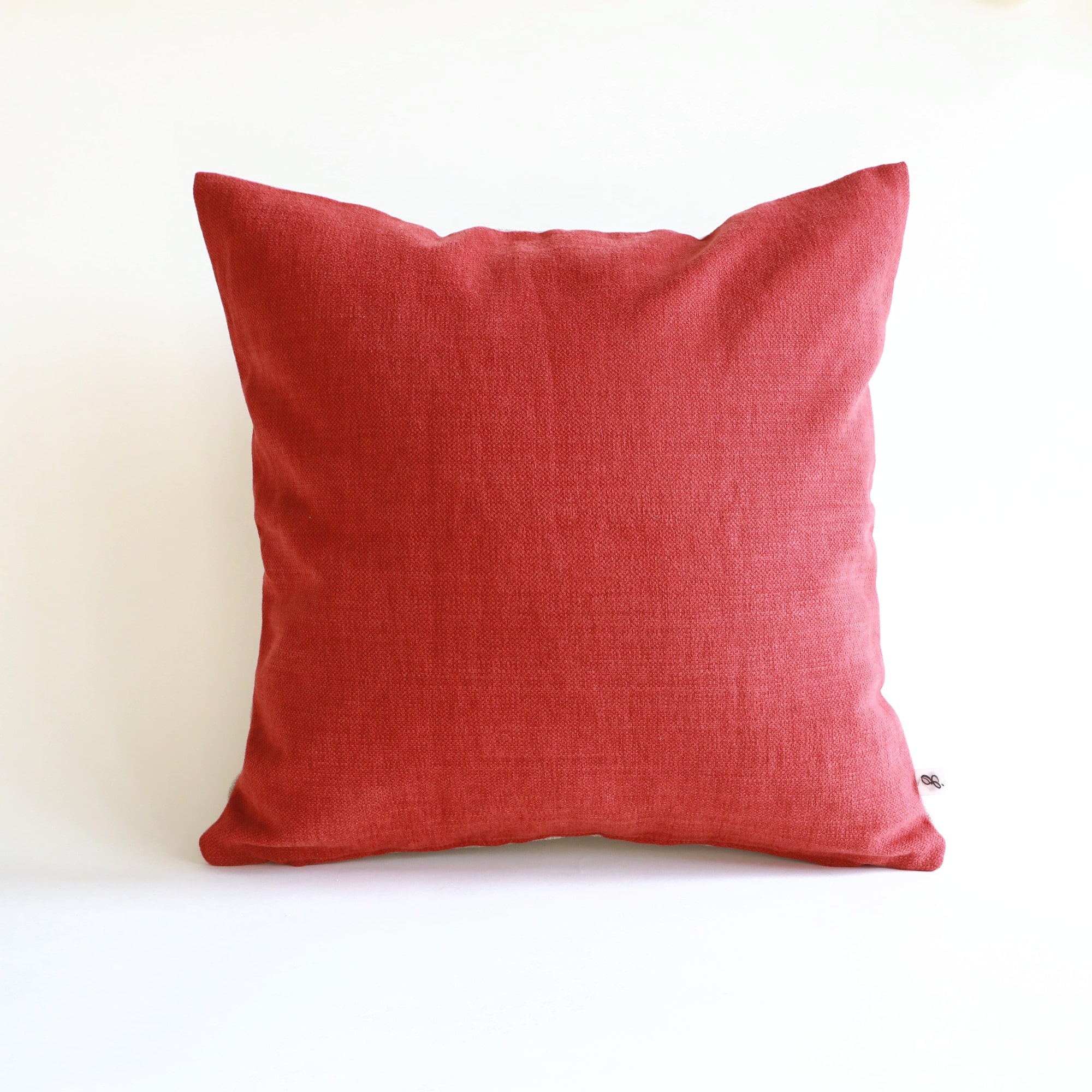 IDEE CALEIDO 2COLORSクッションカバー 40cm角 Coral×Beige