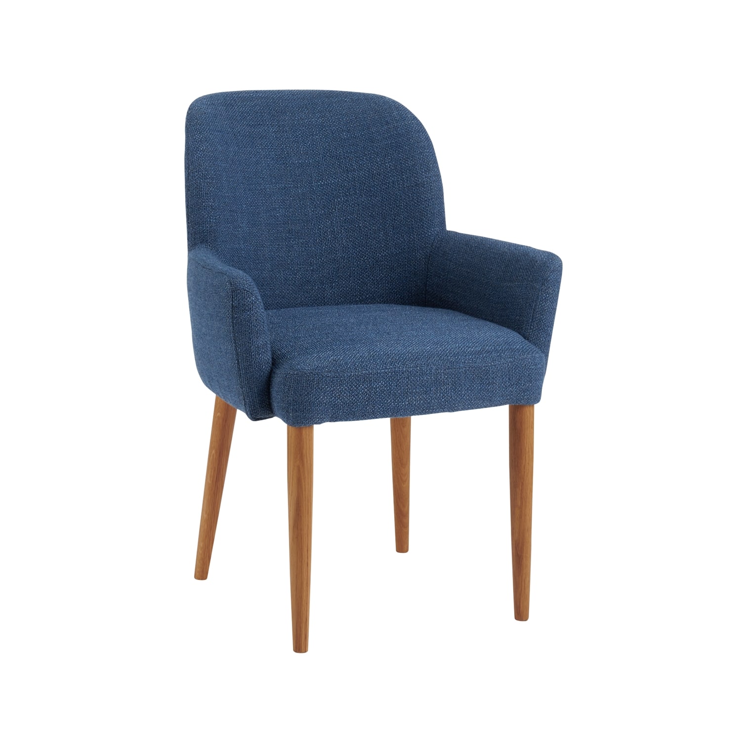 LIEVRE ARM CHAIR Navy Natural Legs｜リビング・ダイニングチェア