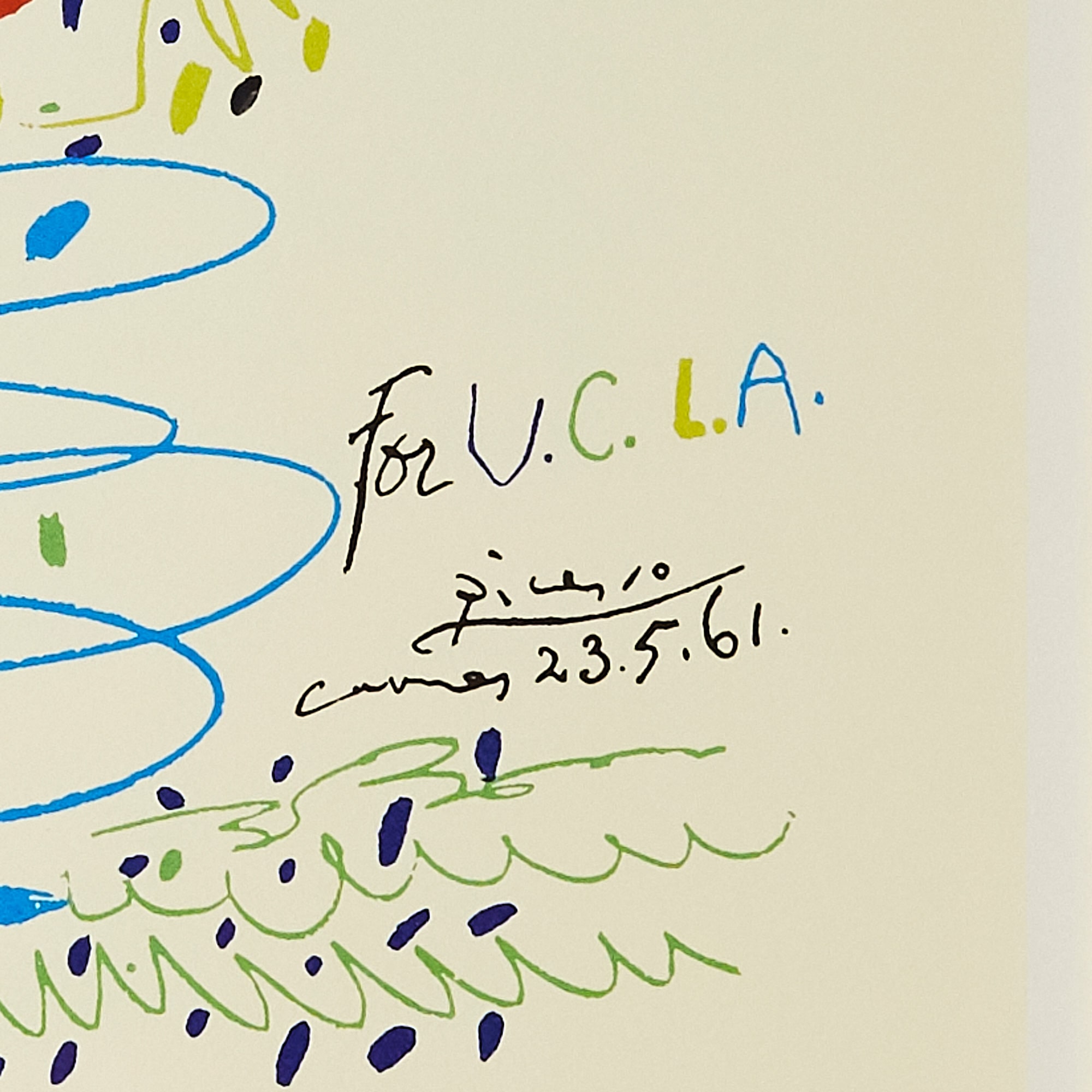 定番品】パブロ・ピカソ 「ブーケ」｜ポスター｜IDEE SHOP Online