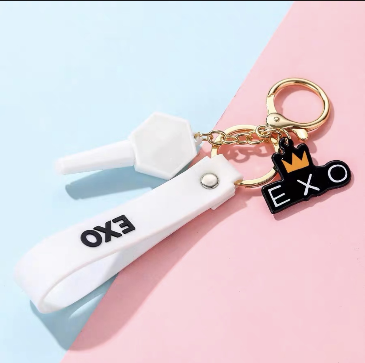 EXO ペンライト キーホルダー キーリング - I DOLL STYLE