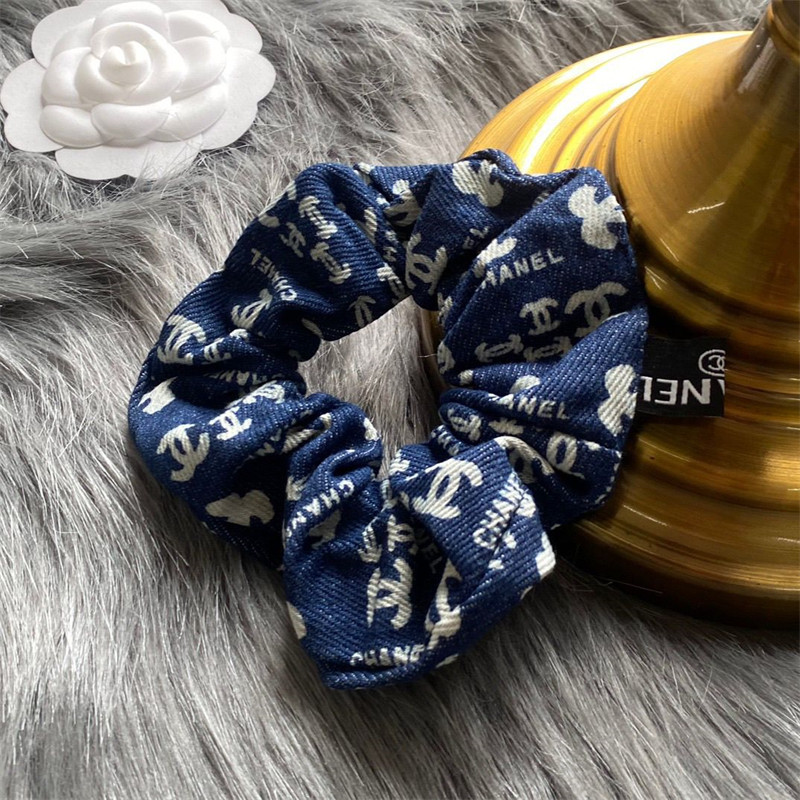 シャネル シュシュ ヘアゴム ヘアアクセサリー 髪飾り女性かわいい