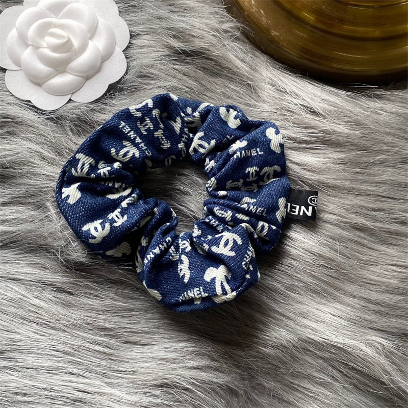 シャネル シュシュ ヘアゴム ヘアアクセサリー 髪飾り女性かわいい