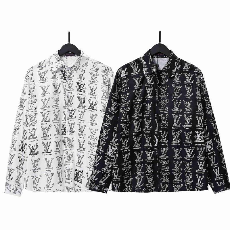 ブランド lv シャツ 長袖 メンズ ルイヴィトン 長袖シャツ レギュラー