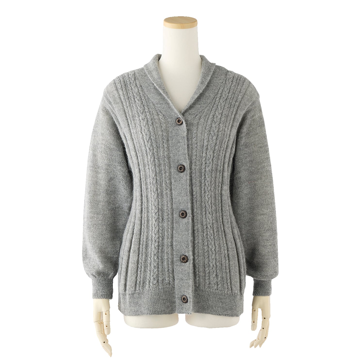 アルパカ100％カーディガン 『着心地のいい服』通販ショップ