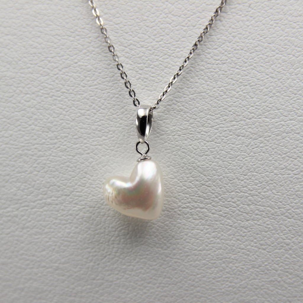 ハート型アコヤ真珠ネックレス (HA-P-01) | パールジュエリー＆真珠