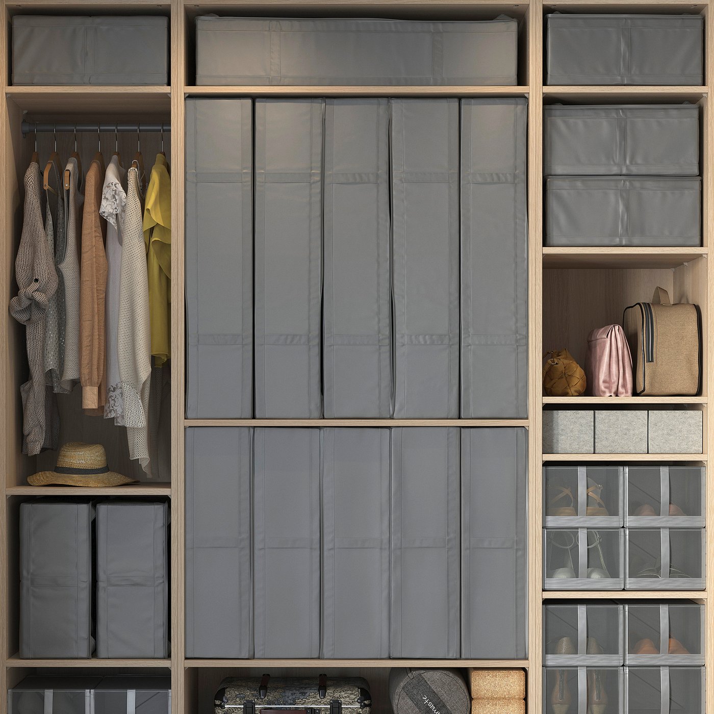 SKUBB スクッブ 収納ケース, ダークグレー, 43x53x19 cm - IKEA