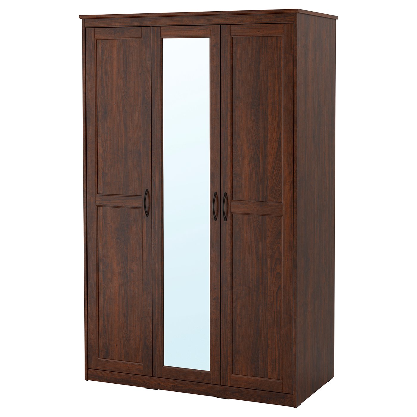 SONGESAND wardrobe, brown, 471/8x235/8x751/4
