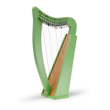 GINZA JUJIYA CHRISHARP 15ST RG(カラー：ライムグリーン)(15弦レバー