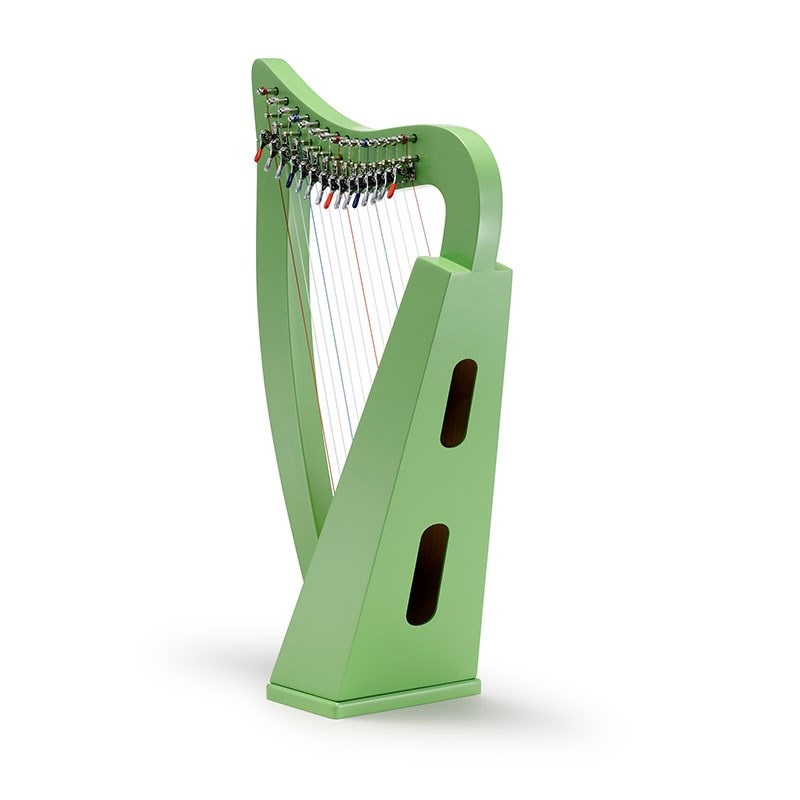 GINZA JUJIYA CHRISHARP 15ST RG(カラー：ライムグリーン)(15弦レバー