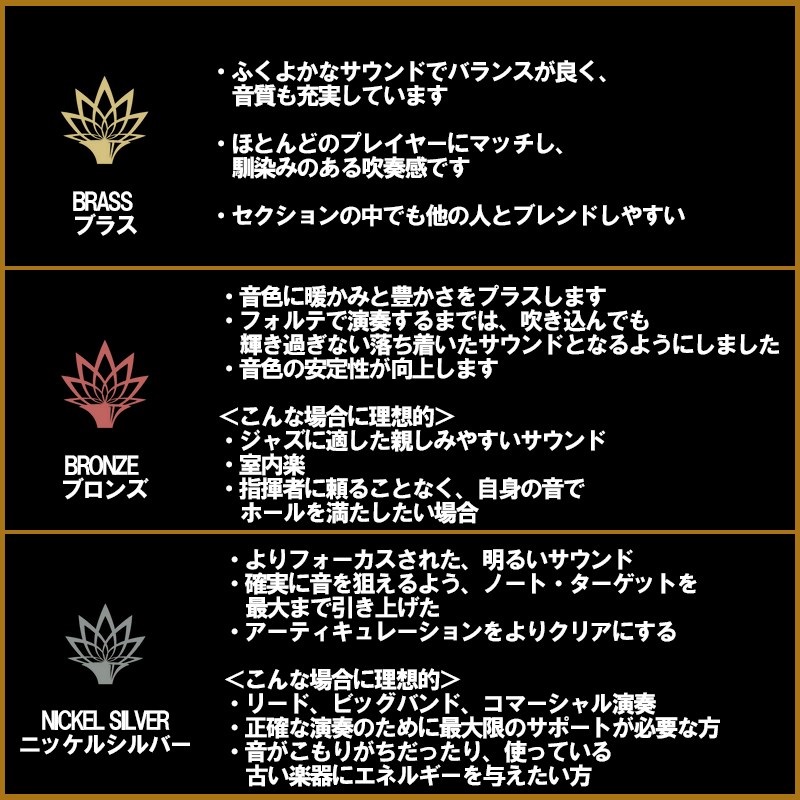 LOTUS ロータス / 3L ブラス トランペット用 マウスピース ｜イケベ