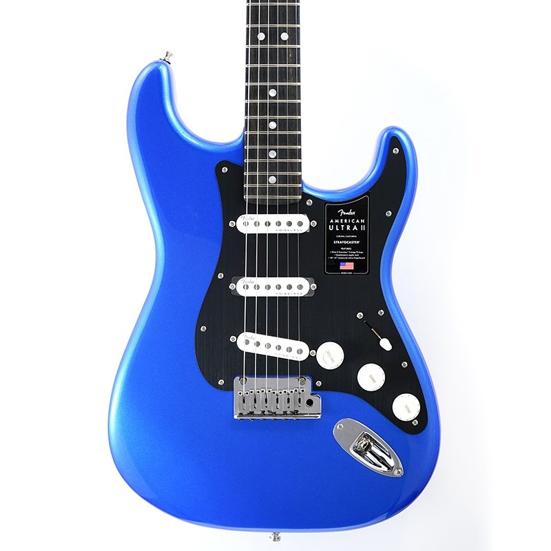Fender USA American Ultra II Stratocaster (Noble Blue/Ebony