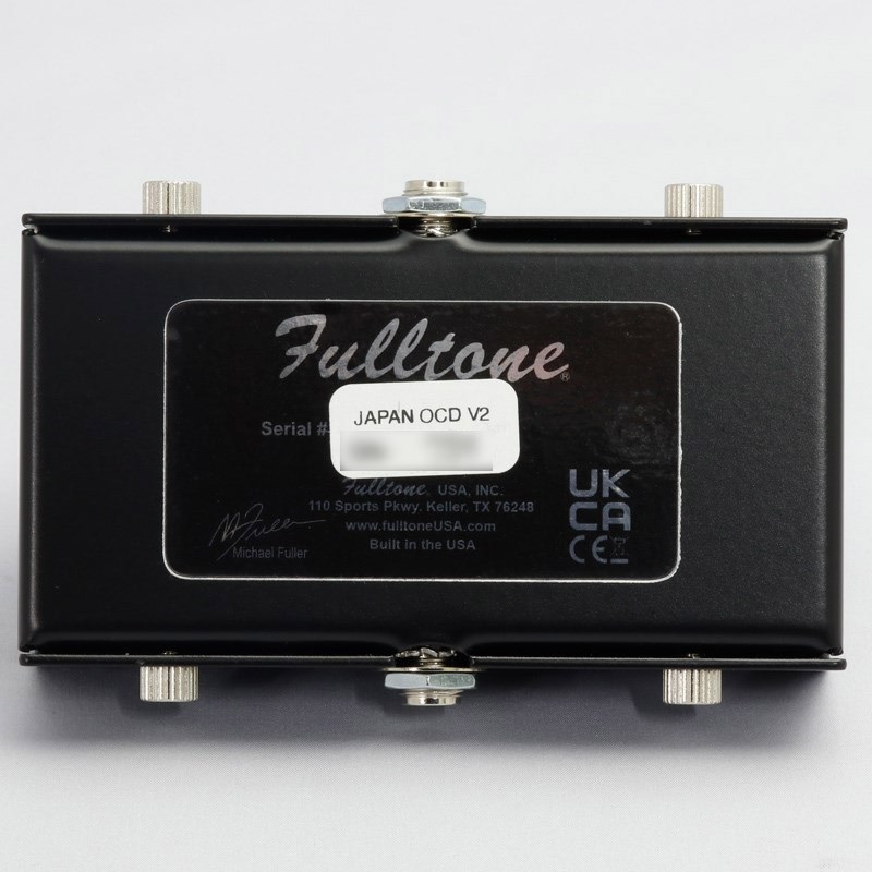 Fulltone OCD V2 オーバードライブペダル 青LED 箱・説明書付属