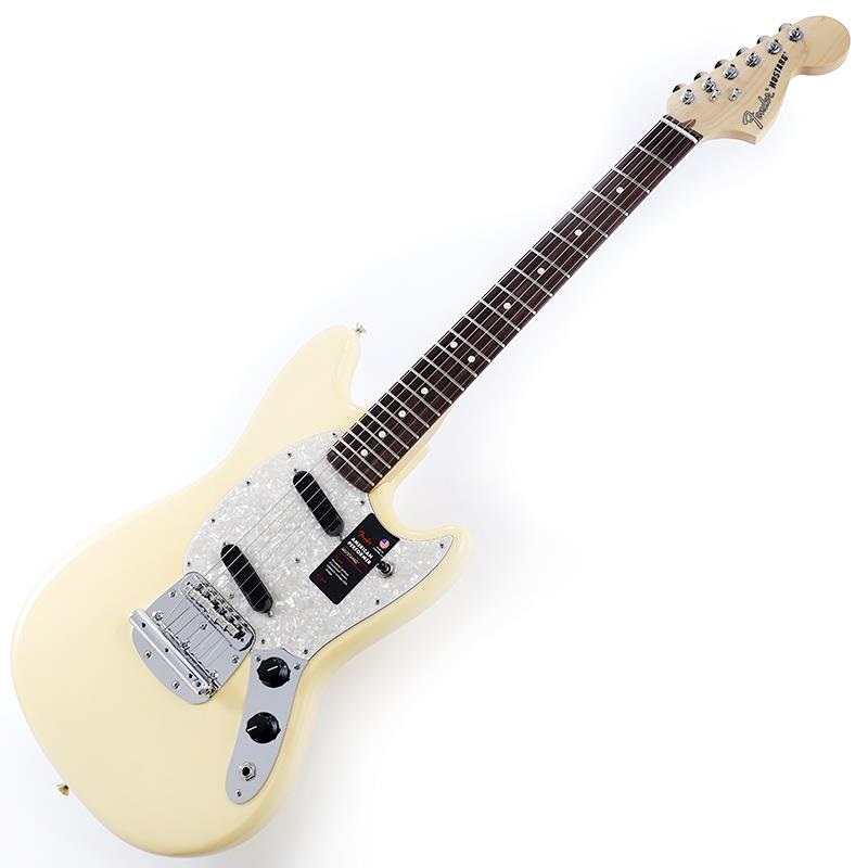 Fender USA American Performer Mustang (Vintage White) [Made In USA