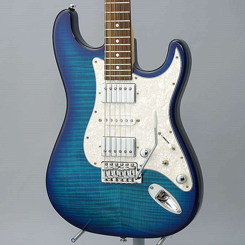 買取実績】MD Guitars M.M.Produce G6 HSH Flame (See-through Blue