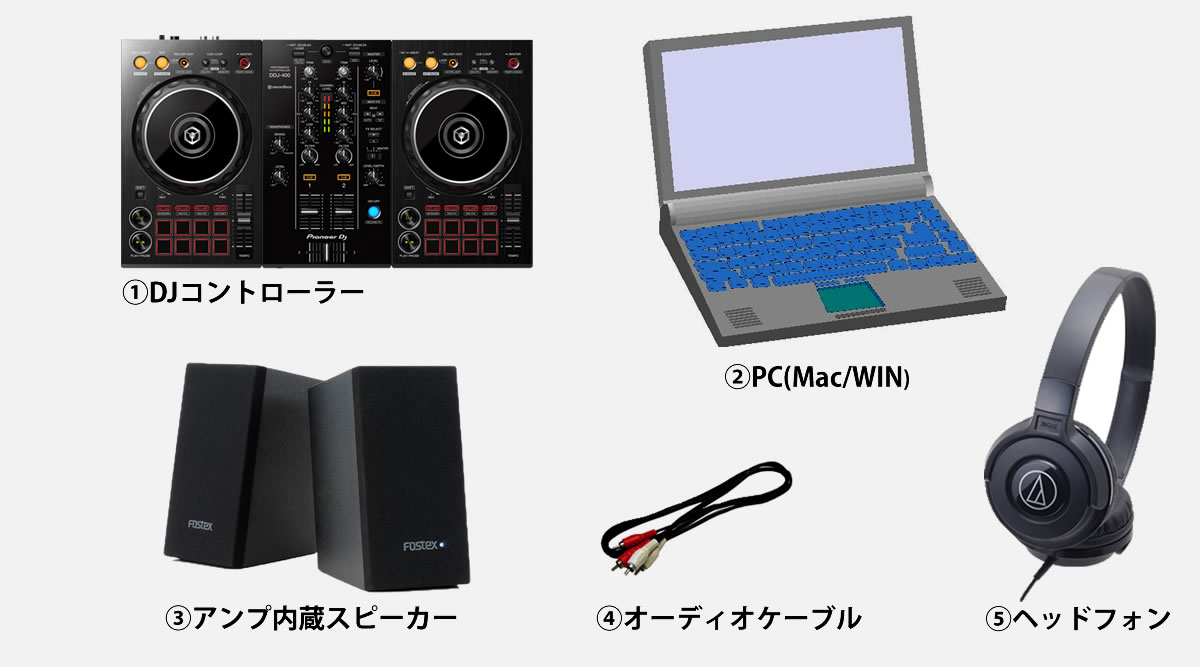 初心者のお悩みをズバッと解決！ お手軽にDJをスタートできるDJ