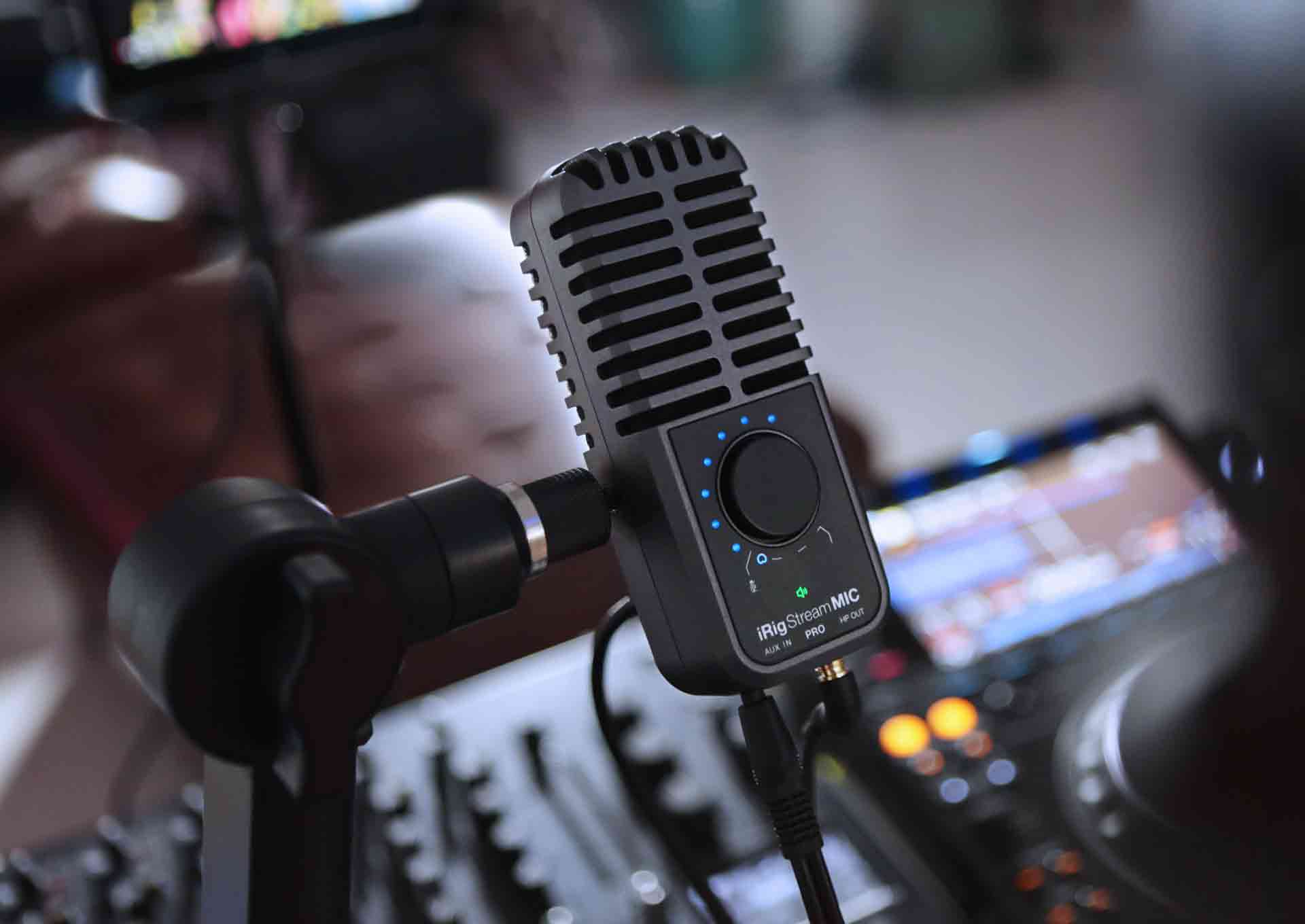 iRig Stream Mic Pro - Compact multi-pattern microphone and stereo