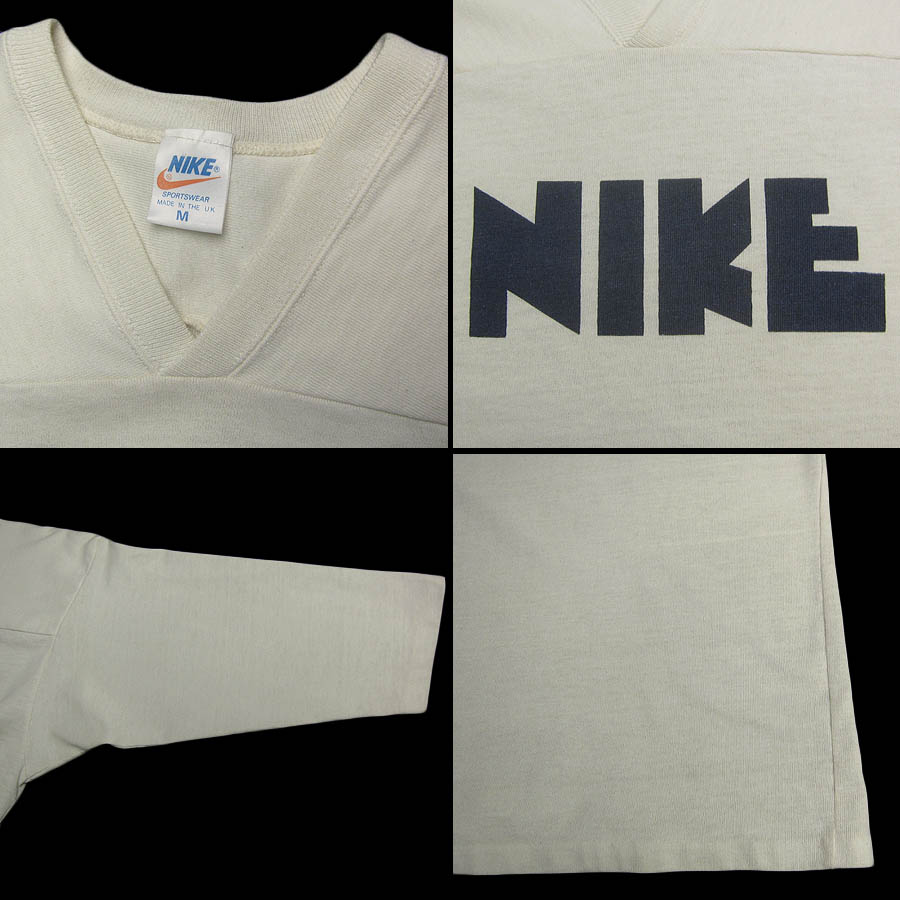 ゴツナイキ フットボールTシャツを通信販売する古着屋 異国屋