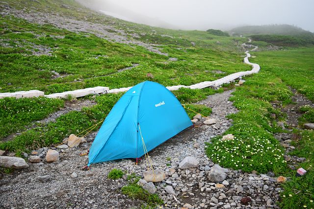登山用テント：モンベル ステラリッジ テント 1型 - いこまいけ登山
