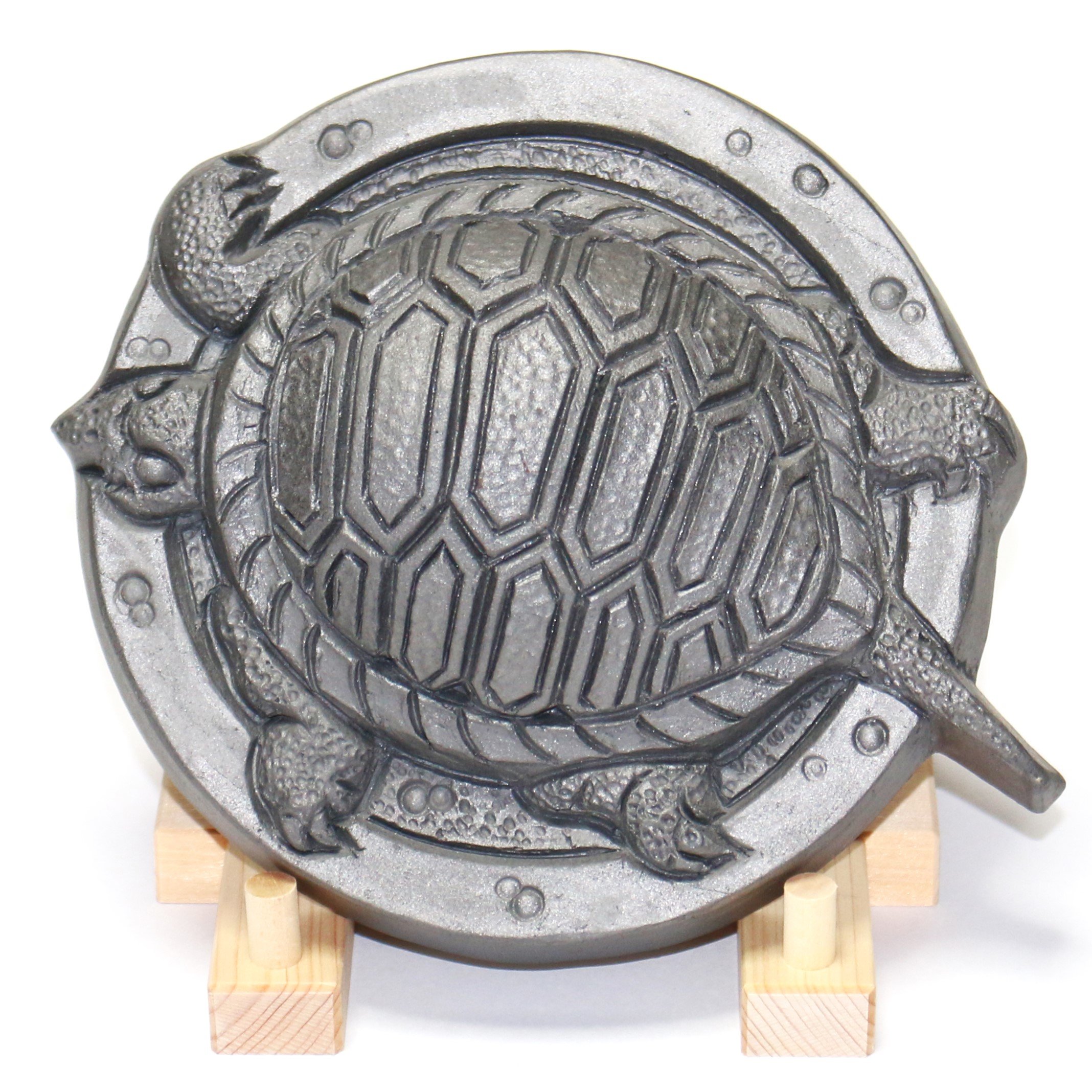 お*ん様 鬼瓦 棟飾り 飾り瓦 超希少品！鶴2羽、亀、鯉の 4点セット