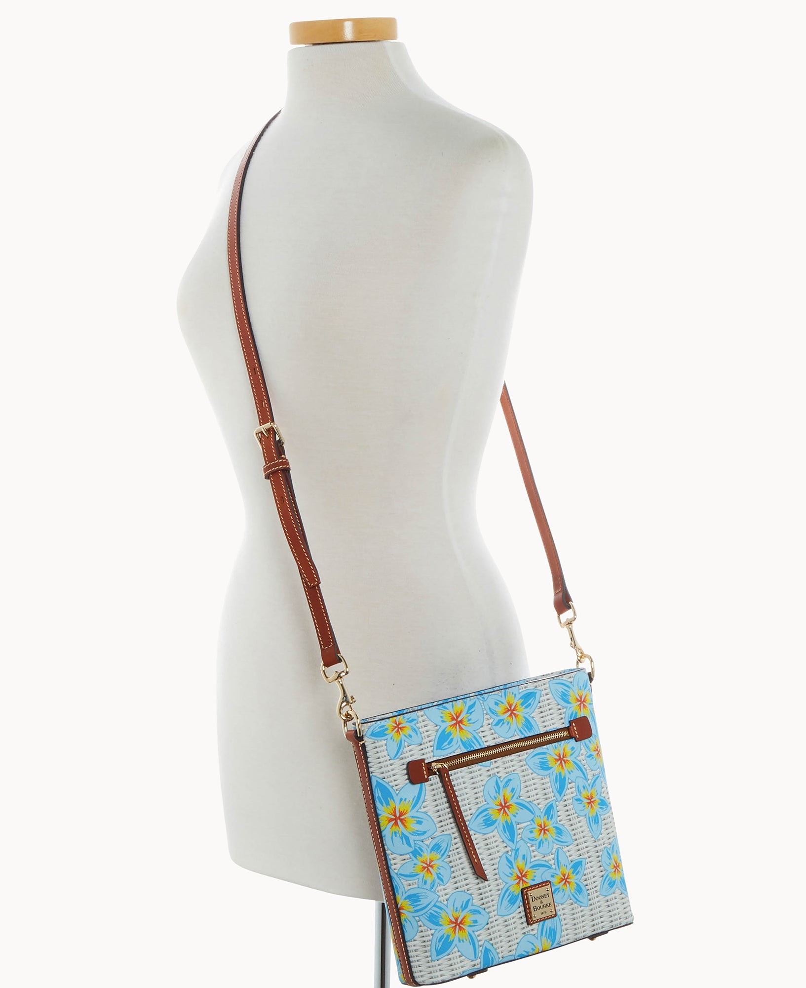 Plumeria Zip Crossbody – ILoveDooney