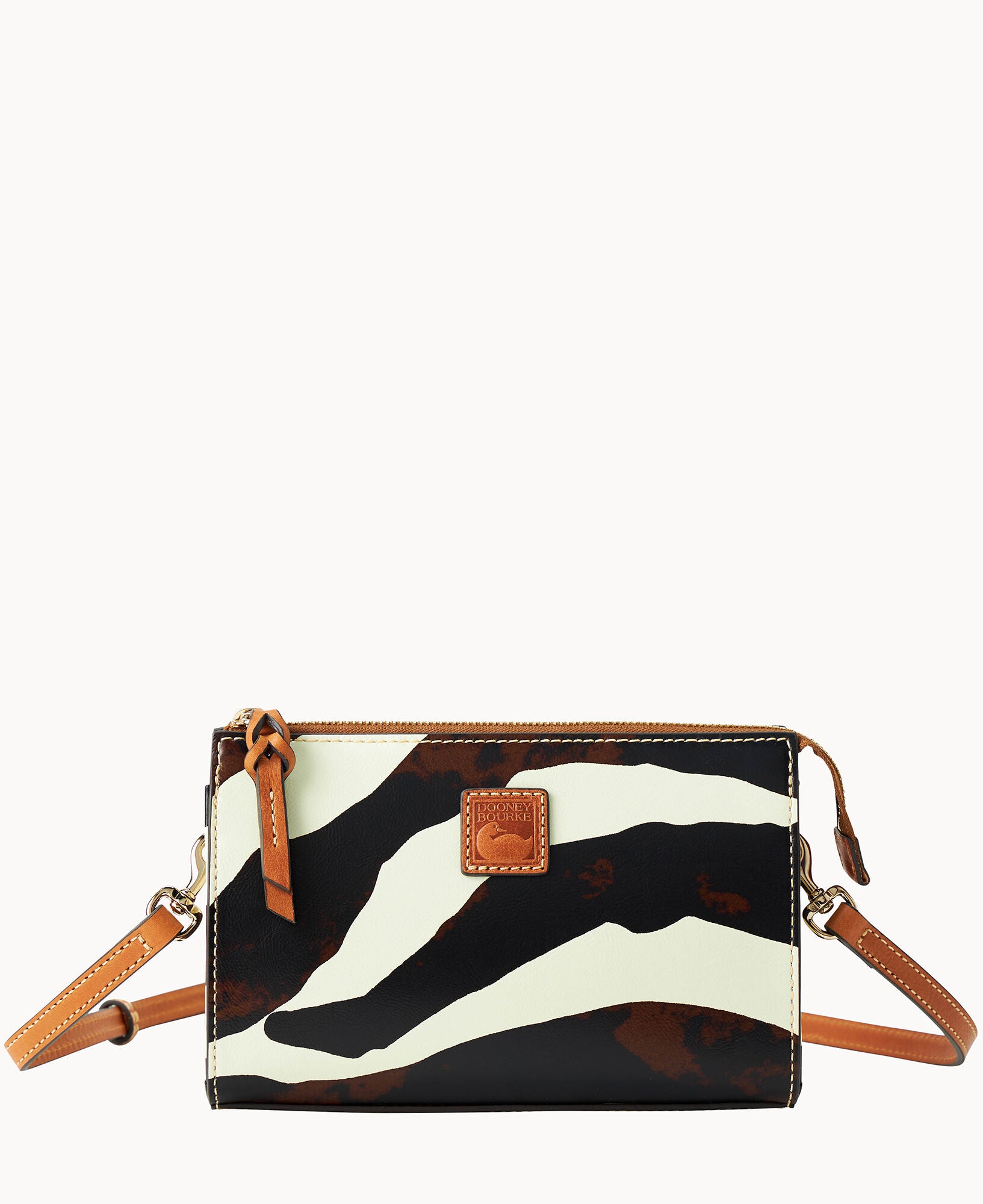 Zebra Leather Janine Crossbody – ILoveDooney