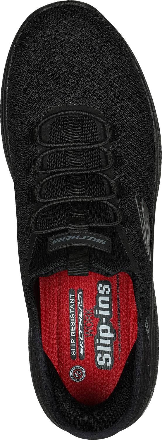 SK200205BBK SKECHERS Work Summits-Colsin Hands Free Slip-ins