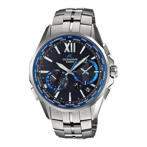 Casio Oceanus OCW-S3400-1AJF MANTA Radio Solar Men`s Watch Japan