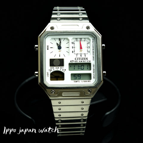 Citizen Men's Watch RECORD LABEL THERMO SENSOR JG2120-65A – IPPO