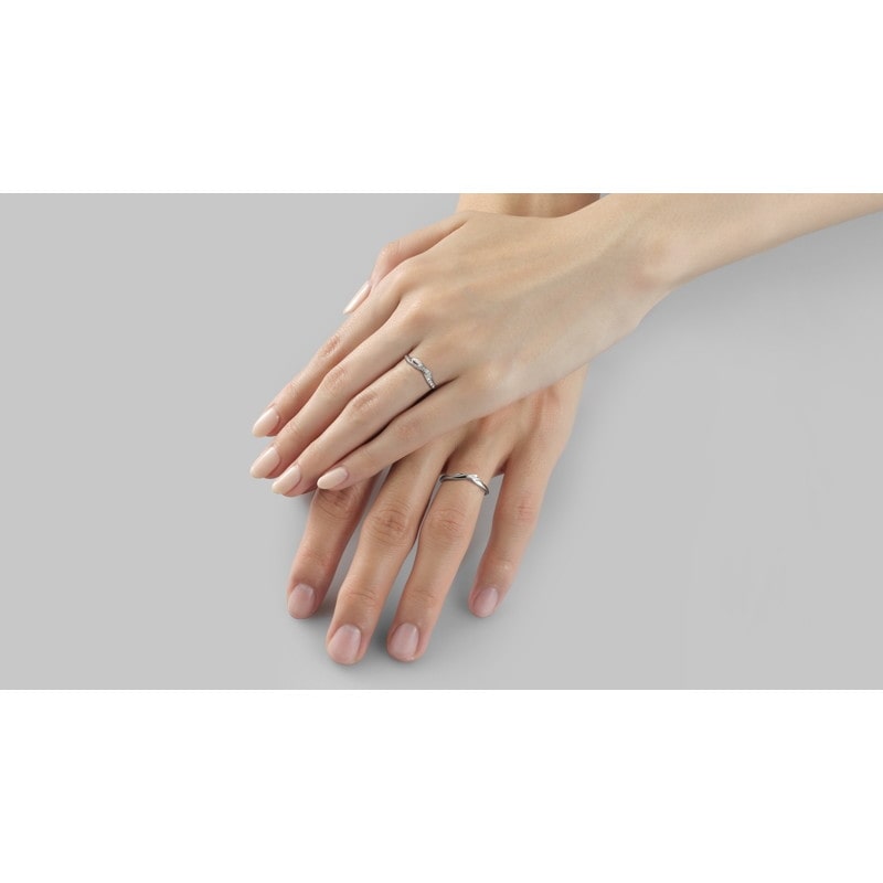 I-PRIMOオンラインショップ |天の川(プラチナ): 結婚指輪