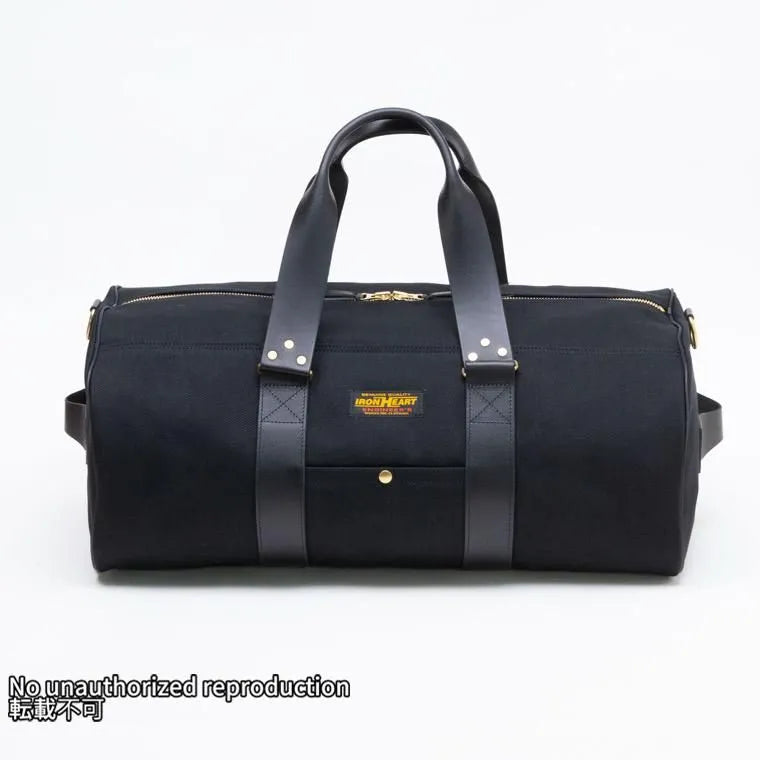21oz黒鎧デニムビッグダッフルバッグ – IRON HEART
